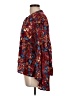 Umgee Burgundy Long Sleeve Blouse Size L - photo 5