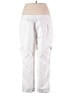Ann Taylor LOFT White Cargo Pants Size 18 - photo 2