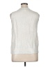 Bar III 100% Acrylic Silver Sleeveless Turtleneck Size XL - photo 2