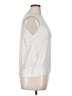 Bar III 100% Acrylic Silver Sleeveless Turtleneck Size XL - photo 4
