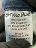 STUDIO BLUE Hearts Blue Jeans Size 31 waist - photo 8