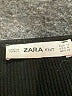 Zara 100% Polyester Black 3/4 Sleeve T-Shirt Size M - photo 7