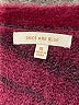 Skies Are Blue Animal Print Burgundy Pullover Sweater Size XL - photo 7