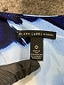 Black Label by Chico's Print Blue Casual Dress Size S - photo 8