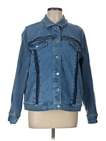 Isaac Mizrahi LIVE! Denim Jacket (view 1)