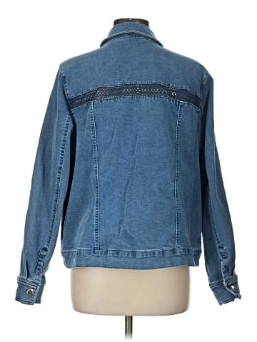 Isaac Mizrahi LIVE! Denim Jacket (view 2)
