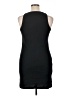 Gap Solid Black Casual Dress Size L - photo 2