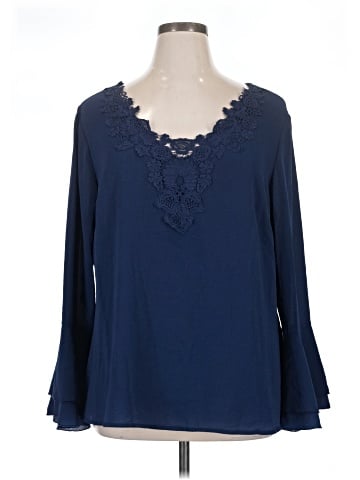 Unique Spectrum 3/4 Sleeve Blouse (view 1)