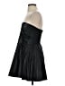 Parker 100% Leather Black Cocktail Dress Size S - photo 5