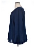 Unique Spectrum 100% Polyester Blue 3/4 Sleeve Blouse Size 1X - photo 5