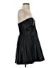 Parker 100% Leather Black Cocktail Dress Size S - photo 4