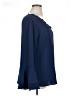 Unique Spectrum 100% Polyester Blue 3/4 Sleeve Blouse Size 1X - photo 4