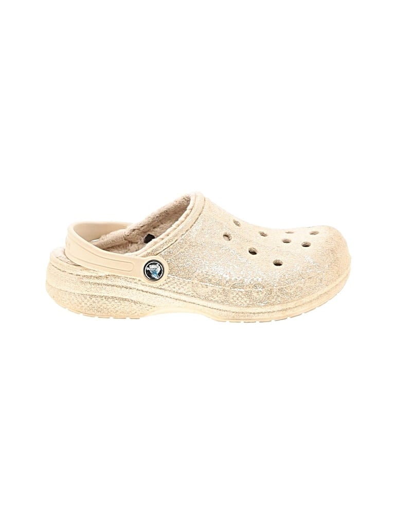 Pre-owned Crocs Kids' Clogs In Ivory