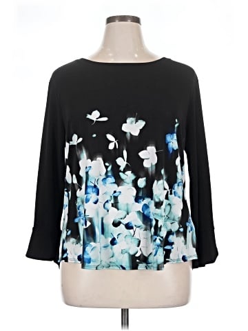 Elle 3/4 Sleeve Blouse (view 1)
