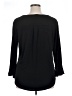 Elle Black 3/4 Sleeve Blouse Size XL - photo 2