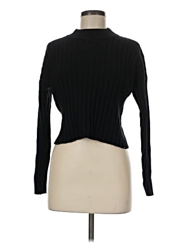 Madewell Mockneck Crop Sweater (view 1)