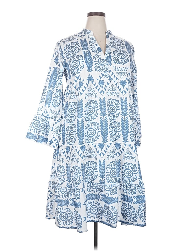 Pre-owned Made With Love Casual Dress In Blue