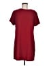 Veronica M. Solid Burgundy Casual Dress Size M - photo 1