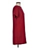 Veronica M. Solid Burgundy Casual Dress Size M - photo 4