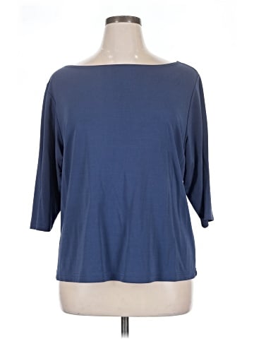 Kathie Lee 3/4 Sleeve T-Shirt (view 1)