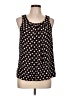 Elle 100% Rayon Black Tank Top Size L - photo 1