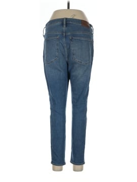 Madewell 9" Mid-Rise Skinny Crop Jeans: Button-Front TENCEL&trade; Denim Edition (view 2)