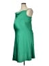 Hatch 100% Polyester Green Casual Dress Size XL Maternity (4) - photo 1
