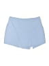 Shein Solid Blue Skort Size 6 - photo 1