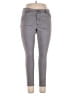 Ann Taylor LOFT Solid Gray Jeans Size 14 - photo 1