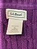 L.L.Bean 100% Cotton Purple Turtleneck Sweater Size XL - photo 7