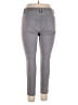 Ann Taylor LOFT Solid Gray Jeans Size 14 - photo 2