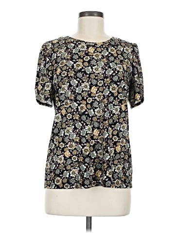 Anne Klein Short Sleeve Blouse (view 1)