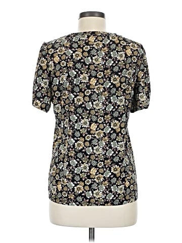 Anne Klein Short Sleeve Blouse (view 2)