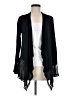 August Silk Black Cardigan Size M - photo 1