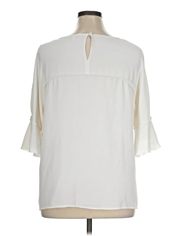Bar III 3/4 Sleeve Blouse (view 2)