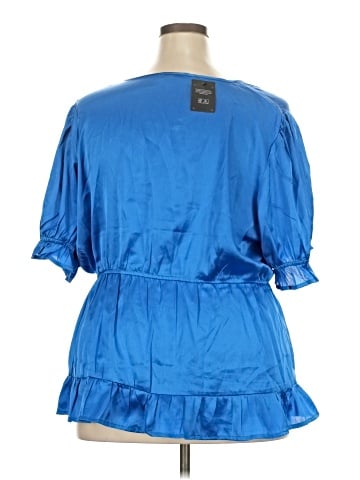 Simply Be Short Sleeve Blouse (view 2)