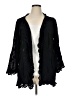 Solitaire Black Cardigan Size 1X - photo 1