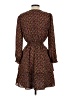 Dex Floral Brown Casual Dress Size XS - photo 2