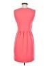 J.Crew 100% Polyester Solid Pink Casual Dress Size 2 - photo 2