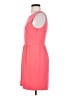 J.Crew 100% Polyester Solid Pink Casual Dress Size 2 - photo 5