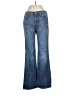 7 For All Mankind Hearts Blue Jeans Size 25 waist - photo 1
