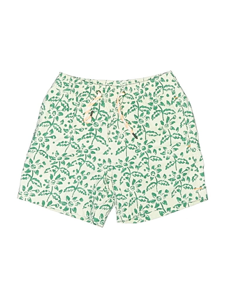 Pre-owned Crewcuts Kids' Rash Guard In Green