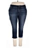 Lee Solid Blue Jeans Size 20W - photo 1