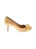 Giuseppe Zanotti Tan Gold Heels Size EU 40 - photo 1