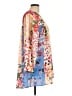Umgee 100% Polyester Print Ivory Casual Dress Size L - photo 4