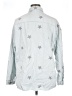Talula 100% Cotton Stars Silver Long Sleeve Button-Down Shirt Size 1X - photo 2