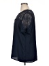 Roz & Ali 100% Polyester Blue Short Sleeve Top Size XL - photo 5