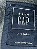 Baby Gap 100% Polyester Blue Vest Size 2 - photo 3