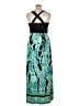 Torrid Paisley Teal Casual Dress Size 1X Plus (1) - photo 2