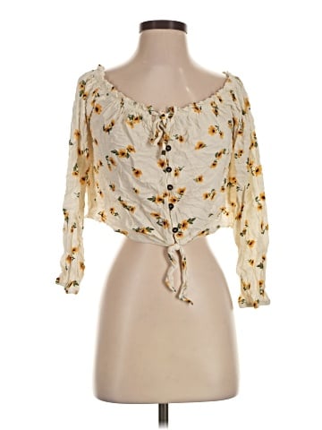 Jolt 3/4 Sleeve Blouse (view 1)